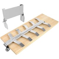 Kochutensilien für Grill Planchas 2er-Set Flammlachsbretter Räucherbrett Flammlachs Brett mit Stabiler Edelstahl-Halterung für Feuerschale Hengmei Kochutensilien für Grill Planchas 2er-Set Flammlachsbretter Räucherbrett Flammlachs Brett mit Stabiler Edelstahl-Halterung für Feuerschale Hengmei von HENGMEI