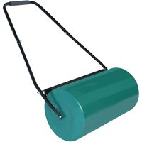 Rasenwalzen Rasenwalze Gartenrolle Handwalze Gartenwalze Metall Rasenroller 57cm Breite, 32 cm Durchmesser Füllvolumen: ca. 46 L, Grün, HENGMEI von HENGMEI