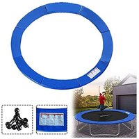 Hengmei - Randabdeckungen für Trampoline Trampolin Randabdeckung Rahmenpolsterung Gepolsterte Federabdeckung Trampolin Zubehör Set(366cm, Blau) von HENGMEI