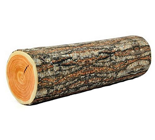 HENGSONG Kreative Natur Holz Design-Log Weicher Stuhlkissen Kissen Geschenk Startseite Sofa (2#) von HENGSONG