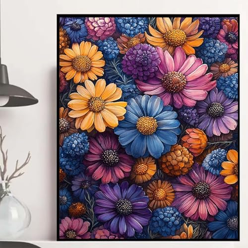 Chrysantheme Diamond Painting 100x135 cm, Blumen Diamond Painting Erwachsene Anfänger 5D DIY Runder Vollbohrer Diamanten Malerei Mosaik Bastelset Erwachsene für Zimmer Deko, Geschenke -hjw2508XQ Chrysantheme Diamond Painting 100x135 cm, Blumen Diamond Painting Erwachsene Anfänger 5D DIY Runder Vollbohrer Diamanten Malerei Mosaik Bastelset Erwachsene für Zimmer Deko, Geschenke -hjw2508XQ von HENJGWEG
