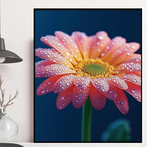 Chrysantheme Diamond Painting 60x80 cm, Pflanzen Diamond Painting Erwachsene Anfänger 5D DIY Runder Vollbohrer Diamanten Malerei Mosaik Bastelset Erwachsene für Zimmer Deko, Geschenke -hjw2508Q6 Chrysantheme Diamond Painting 60x80 cm, Pflanzen Diamond Painting Erwachsene Anfänger 5D DIY Runder Vollbohrer Diamanten Malerei Mosaik Bastelset Erwachsene für Zimmer Deko, Geschenke -hjw2508Q6 von HENJGWEG