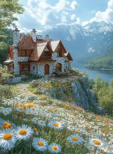 Diamond Painting Häuser Diamond Painting Erwachsene, Crystal Art Wiese Muster Design 5D DIY Runder Vollbohrer Diamanten Malerei Stickerei Kreuzstich Basteln für Deko Wohnzimmer 100x135 cm -hjw250821 Diamond Painting Häuser Diamond Painting Erwachsene, Crystal Art Wiese Muster Design 5D DIY Runder Vollbohrer Diamanten Malerei Stickerei Kreuzstich Basteln für Deko Wohnzimmer 100x135 cm -hjw250821 von HENJGWEG