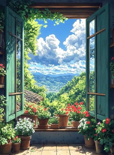 Diamond Painting Landschaft Diamond Painting Erwachsene, Crystal Art Pflanzen Muster Design 5D DIY Vollbohrer Diamanten Malerei Stickerei Kreuzstich Basteln für Deko Wohnzimmer 90x120cm -hjw250868 Diamond Painting Landschaft Diamond Painting Erwachsene, Crystal Art Pflanzen Muster Design 5D DIY Vollbohrer Diamanten Malerei Stickerei Kreuzstich Basteln für Deko Wohnzimmer 90x120cm -hjw250868 von HENJGWEG