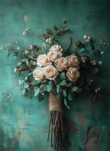 Diamond Painting Rose Diamond Painting Erwachsene, Crystal Art Blumen Muster Design 5D DIY Runder Vollbohrer Diamanten Malerei Stickerei Kreuzstich Basteln für Deko Wohnzimmer 40x50 cm -hjw2508UX Diamond Painting Rose Diamond Painting Erwachsene, Crystal Art Blumen Muster Design 5D DIY Runder Vollbohrer Diamanten Malerei Stickerei Kreuzstich Basteln für Deko Wohnzimmer 40x50 cm -hjw2508UX von HENJGWEG