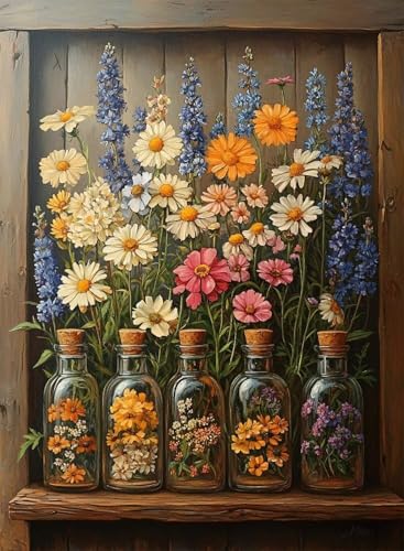 Diamond Painting Vase Diamond Painting Erwachsene, Crystal Art Chrysantheme Muster Design 5D DIY Vollbohrer Diamanten Malerei Stickerei Kreuzstich Basteln für Deko Wohnzimmer 50x70 cm -hjw2508R2 Diamond Painting Vase Diamond Painting Erwachsene, Crystal Art Chrysantheme Muster Design 5D DIY Vollbohrer Diamanten Malerei Stickerei Kreuzstich Basteln für Deko Wohnzimmer 50x70 cm -hjw2508R2 von HENJGWEG