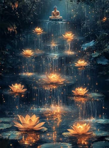 Diamond Painting Zen Diamond Painting Erwachsene, Crystal Art Blumen Muster Design 5D DIY Runder Vollbohrer Diamanten Malerei Stickerei Kreuzstich Basteln für Deko Wohnzimmer 40x50 cm -hjw250834 Diamond Painting Zen Diamond Painting Erwachsene, Crystal Art Blumen Muster Design 5D DIY Runder Vollbohrer Diamanten Malerei Stickerei Kreuzstich Basteln für Deko Wohnzimmer 40x50 cm -hjw250834 von HENJGWEG