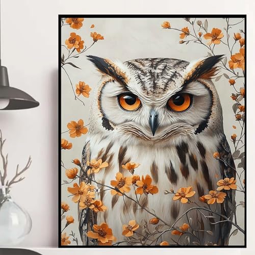 Eule Diamond Painting 100x135 cm, Blumen Diamond Painting Erwachsene Anfänger 5D DIY Runder Vollbohrer Diamanten Malerei Mosaik Bastelset Erwachsene für Zimmer Deko, Geschenke für Frauen -hjw250874 Eule Diamond Painting 100x135 cm, Blumen Diamond Painting Erwachsene Anfänger 5D DIY Runder Vollbohrer Diamanten Malerei Mosaik Bastelset Erwachsene für Zimmer Deko, Geschenke für Frauen -hjw250874 von HENJGWEG