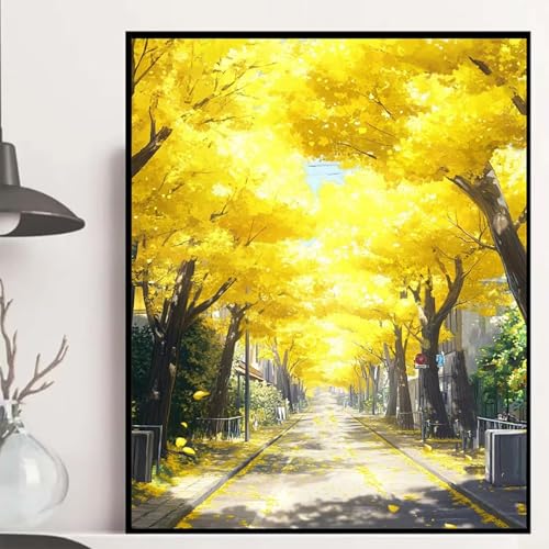 Herbst Diamond Painting 30×40cm, Stadt Diamond Painting Erwachsene Anfänger 5D DIY Runder Vollbohrer Diamanten Malerei Mosaik Bastelset Erwachsene für Zimmer Deko, Geschenke für Frauen -hjw25080B Herbst Diamond Painting 30×40cm, Stadt Diamond Painting Erwachsene Anfänger 5D DIY Runder Vollbohrer Diamanten Malerei Mosaik Bastelset Erwachsene für Zimmer Deko, Geschenke für Frauen -hjw25080B von HENJGWEG