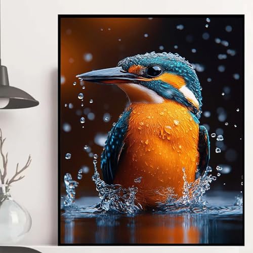 Kolibri Diamond Painting 100x135 cm, Tier Diamond Painting Erwachsene Anfänger 5D DIY Runder Vollbohrer Diamanten Malerei Mosaik Bastelset Erwachsene für Zimmer Deko, Geschenke für Frauen -hjw2508KX Kolibri Diamond Painting 100x135 cm, Tier Diamond Painting Erwachsene Anfänger 5D DIY Runder Vollbohrer Diamanten Malerei Mosaik Bastelset Erwachsene für Zimmer Deko, Geschenke für Frauen -hjw2508KX von HENJGWEG