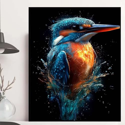 Kolibri Diamond Painting 40x50cm, Tier Diamond Painting Erwachsene Anfänger 5D DIY Runder Vollbohrer Diamanten Malerei Mosaik Bastelset Erwachsene für Zimmer Deko, Geschenke für Frauen -hjw2508TX Kolibri Diamond Painting 40x50cm, Tier Diamond Painting Erwachsene Anfänger 5D DIY Runder Vollbohrer Diamanten Malerei Mosaik Bastelset Erwachsene für Zimmer Deko, Geschenke für Frauen -hjw2508TX von HENJGWEG