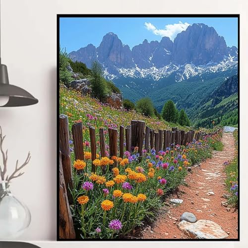 Landschaft Diamond Painting 40×50cm, Natur Diamond Painting Erwachsene Anfänger 5D DIY Runder Vollbohrer Diamanten Malerei Mosaik Bastelset Erwachsene für Zimmer Deko, Geschenke für Frauen -hjw2508BI Landschaft Diamond Painting 40×50cm, Natur Diamond Painting Erwachsene Anfänger 5D DIY Runder Vollbohrer Diamanten Malerei Mosaik Bastelset Erwachsene für Zimmer Deko, Geschenke für Frauen -hjw2508BI von HENJGWEG