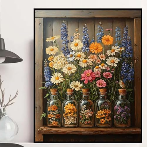 Vase Diamond Painting 100x135 cm, Chrysantheme Diamond Painting Erwachsene Anfänger 5D DIY Runder Vollbohrer Diamanten Malerei Mosaik Bastelset Erwachsene für Zimmer Deko, Geschenke -hjw2508V19PW Vase Diamond Painting 100x135 cm, Chrysantheme Diamond Painting Erwachsene Anfänger 5D DIY Runder Vollbohrer Diamanten Malerei Mosaik Bastelset Erwachsene für Zimmer Deko, Geschenke -hjw2508V19PW von HENJGWEG