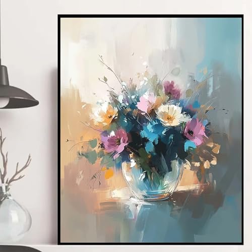 Vase Diamond Painting 40×50cm, Blumen Diamond Painting Erwachsene Anfänger 5D DIY Runder Vollbohrer Diamanten Malerei Mosaik Bastelset Erwachsene für Zimmer Deko, Geschenke für Frauen -hjw250872 Vase Diamond Painting 40×50cm, Blumen Diamond Painting Erwachsene Anfänger 5D DIY Runder Vollbohrer Diamanten Malerei Mosaik Bastelset Erwachsene für Zimmer Deko, Geschenke für Frauen -hjw250872 von HENJGWEG