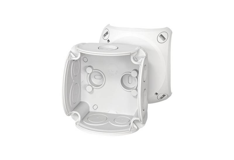 HENSEL Verteilerbox HENSEL Abzweigkasten DK 0100 G, 84x84x55 mm, grau von HENSEL