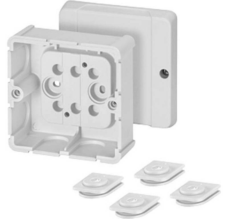 HENSEL Verteilerbox Hensel 6000037 Abzweigdose (L x B x H) 88 x 88 x 50 mm Grau IP54 1 St. von HENSEL
