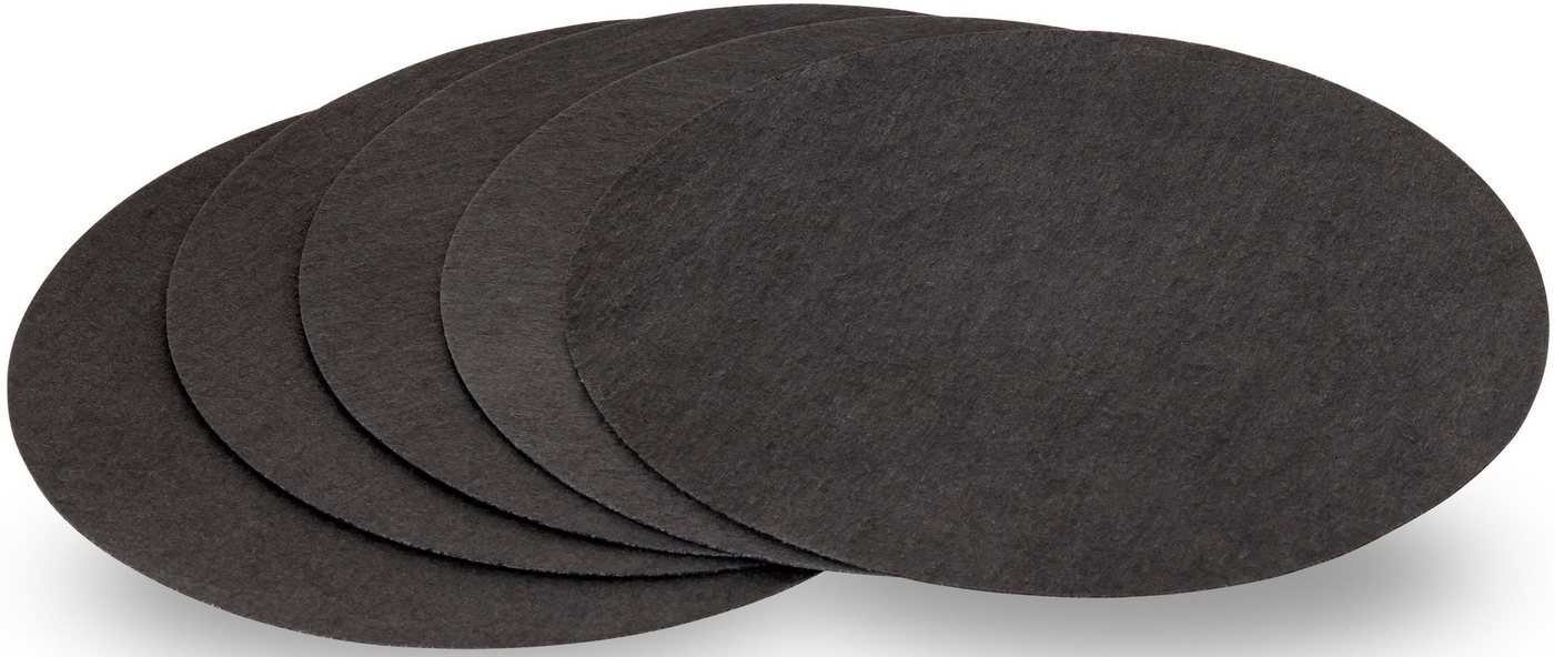 HENSSLER SCHNELLE NUMMER Spritzschutz-Ersatzfilter HSN AirActive, für HSN Spritzschutz AirActive, (Set, 10-St., bestehend aus 10 Ersatz-Filtern), Aktivkohle-Filter von HENSSLER SCHNELLE NUMMER