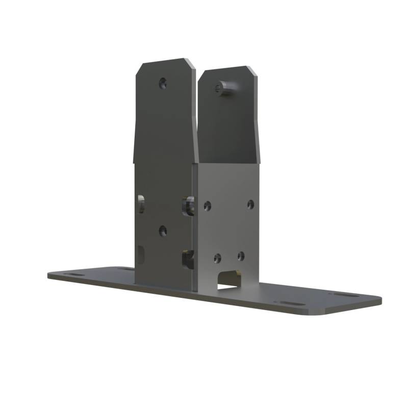 Hepa Solar Standfuß für PV-Zaun Stahl Schwarz von HEPA Solar