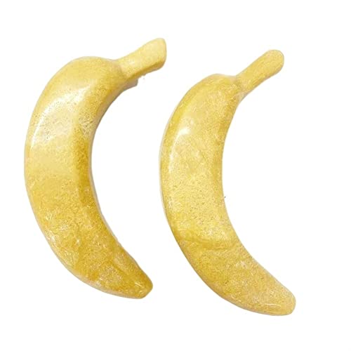 Haus HNatural Edelstein Quarz Früchte handgefertigt Kristall Gelb Jade Bananen Handwerk für Dekoration HEPBAK (Größe: Einheitsgröße) von HEPBAK