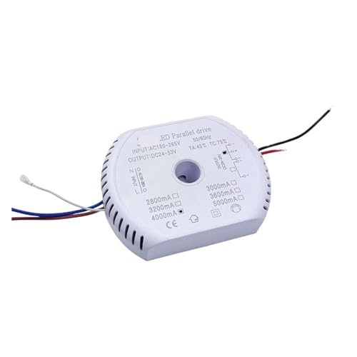 LED-Lampen-Leistungstreiber, intelligenter Dimm-Zweidraht-Dreifarben-Dimm-Helligkeitstransformator (Color : 3 wire circular 4A105-145W) von HEPBAK