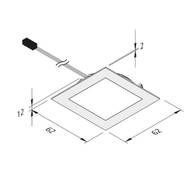 LED-Möbeleinbauleuchte Dynamic FAQ 58 stahl 3W CCT LED-Möbeleinbauleuchte Dynamic FAQ 58 stahl 3W CCT von Hera