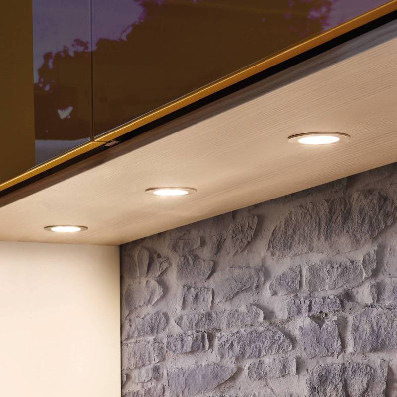 LED-Möbeleinbauleuchte Dynamic FR 55 CCT 3er-Set LED-Möbeleinbauleuchte Dynamic FR 55 CCT 3er-Set von Hera