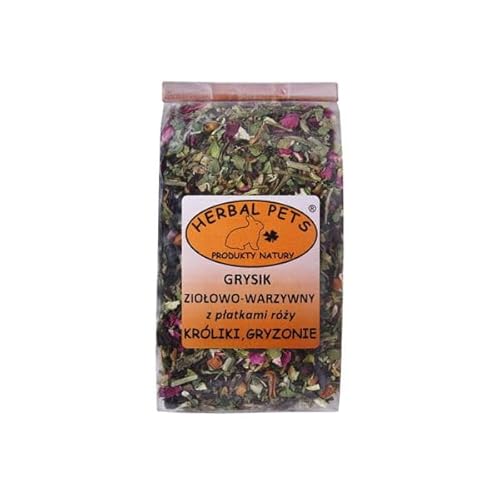 HERBAL PETS Kräuterfutter für Kleintiere, Haustiere, Kräuter und Gemüse, Whirlpool, mit Rosenblättern, 100 g / 10 Lok.6 HERBAL PETS Kräuterfutter für Kleintiere, Haustiere, Kräuter und Gemüse, Whirlpool, mit Rosenblättern, 100 g / 10 Lok.6 von HERBAL PETS