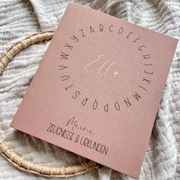 Zeugnisordner | Ordner Schulkind Geschenk Zur Einschulung von HERBSTLEBEN