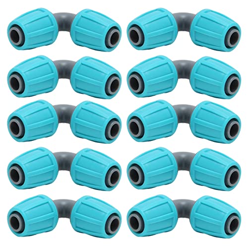 10 pcs Lock -Ellbogenadapter, 16 mm/0,6 -Zoll -Sperrstachelanschluss PE 90 Grad Ellbogenschlauchgelenk landwirtschaftlicher Tropfbewässerung für Garten Gewächshaus 10 pcs Lock -Ellbogenadapter, 16 mm/0,6 -Zoll -Sperrstachelanschluss PE 90 Grad Ellbogenschlauchgelenk landwirtschaftlicher Tropfbewässerung für Garten Gewächshaus von HERCHR
