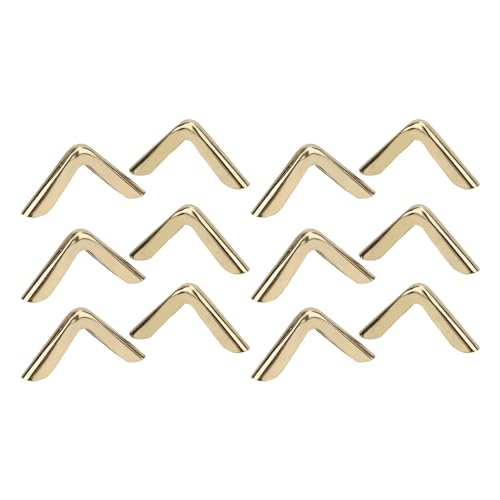 100pcs Metal Book Ecken, Corner Protectors Guard 2,2 mm Buchkantencover dekorativ für Sammelalbum Foto Album Tagebuch Cover Menüs Ordner von HERCHR