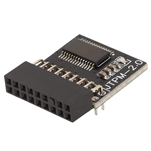 18Pin TPM2.0 -Modul, PCB -Verschlüsselungssicherheitsmodul Reserved Speicher TPM -Modul mit diskreter Verschlüsselungsprozessor für Fenster von HERCHR