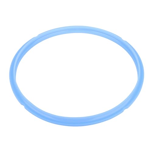 2 Packendichtungsring 5 oder 6,8qt Silikondichtung Ersatzdichtungstopf Pot Pot Inner Dichtungsdichtung Schnellkochkochkochkochkochteile Dichtungsringzubehör Ersatzteile Teile (8qt blau) von HERCHR