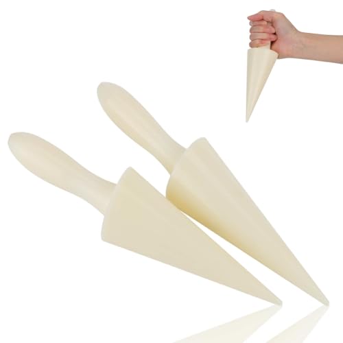 2 Stück Eistüten Formen, Pizzelle Roller Cone DIY Kochen Küchenwerkzeug von HERCHR