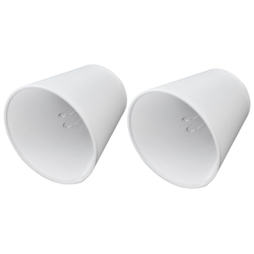 2PCS Lampenschrim Stoff Moderne E14 Nachttisch Lampenschirm Wandleuchte Kristall Kronleuchter Lampenschirme, Einfache Tischleuchten Lampenschirm Nachttisch Lampenschirm Wandleuchte Lampenschirme von HERCHR