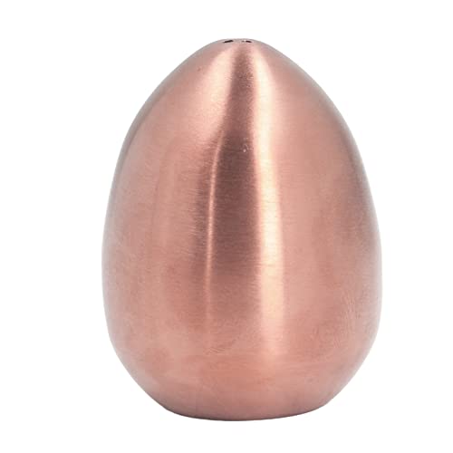 3x2,2 -Zoll -Eierschüttler, salzes Salzschüttler aus Edelstahl, 3 Löcher Design -Gewürzbehälter Küchenversorgung für Grillrestaurant Party im Freien Grillen (Rosegold) von HERCHR