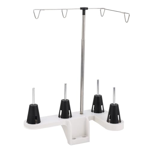4 Spulen Gewinde ständer, leichter Gewinde halter Edelstahl Spulen ständer Organizer für Haushalts stickerei Nähmaschine 4 Spulen Gewinde ständer, leichter Gewinde halter Edelstahl Spulen ständer Organizer für Haushalts stickerei Nähmaschine von HERCHR