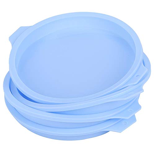 8-Zoll-Silikon-Kuchenformen zum Backen, Silikonformen zum Backen Runde Kuchenbackformen mit Griff für Kuchenpfannkuchen 8-Zoll-Silikon-Kuchenformen zum Backen, Silikonformen zum Backen Runde Kuchenbackformen mit Griff für Kuchenpfannkuchen von HERCHR