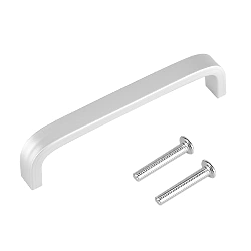 Aluminiumlegierungstürgriff, 64 mm 96 mm 128 mm matt Oberflächen Hardware Schranktür Langes Ziehen universeller Hochleistungszahlen für Küchenschrankmöbel (96 mm fest) von HERCHR