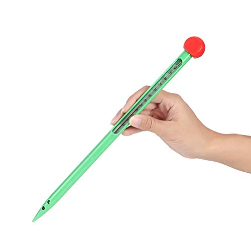 Analoges Erdbodenthermometer mit Sonde zur Überwachung der Bodentemperatur, Digitales Einstich-Thermometer für Garten oder Gewächshaus von HERCHR