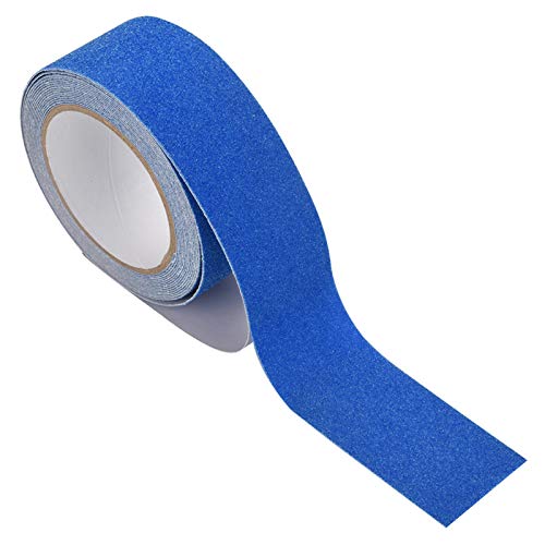 Antirutschband, 5 Meter Anti-Rutsch-Klebeband Blau, Antirutsch Klebeband, Stark Sicherheitsband Rutschfest, Anti-Rutsch-Klebeband Schritte Band Aufkleber von HERCHR