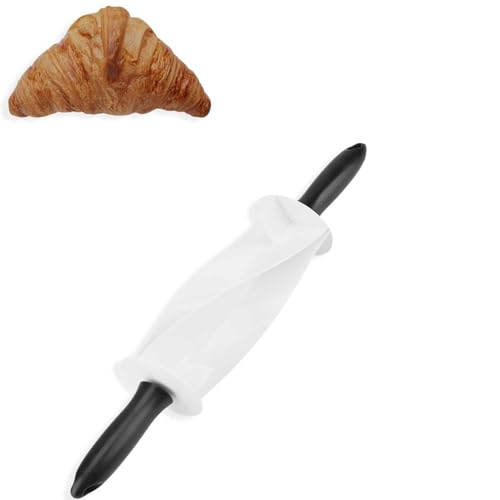 Croissant Cutter, Croissant Teigroller, Croissant-rollenmesser, Croissant Roller Slices Mit Griff Roller Slices Perfekt Geformter Teig Für Hausgemachte Croissants in Minuten 36.4 X 6.5 Cm Croissant Cutter, Croissant Teigroller, Croissant-rollenmesser, Croissant Roller Slices Mit Griff Roller Slices Perfekt Geformter Teig Für Hausgemachte Croissants in Minuten 36.4 X 6.5 Cm von HERCHR