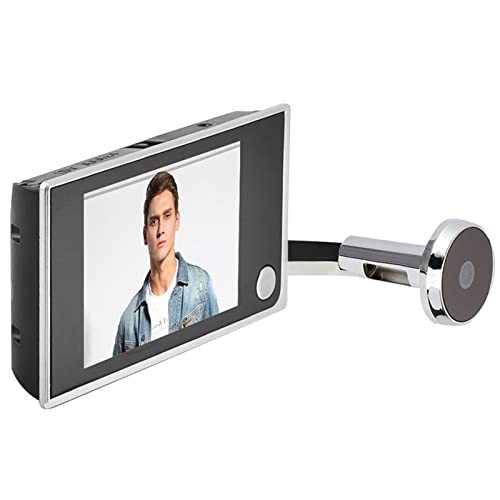 Digitale Türklingel LCD 120 ° Winkelansicht Peephole -Zuschauer -Überwachungskamera 3.5in HD Outdoor Elektronisch Peephole Eye PeeperSViewer Farbbildschirm Visuell für Home von HERCHR