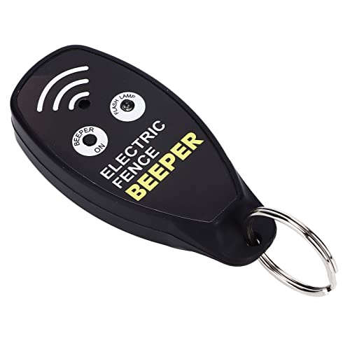 Elektrischer Zaun Beeper, tragbarer Farmspannungstester 0,4-0,5 Meter / 1,31-1,64 Fuß Elektrischer Zaunfehlerfinder mit Schallwarnung für Gartenviehbarn von HERCHR