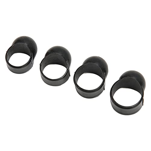 HERCHR 4 Stück Zungentrommel-Fingerpicks, Silikon-Gummi-Klopffinger-Ärmel, Handpan-Percussion-Instrument, Handpan-Fingerschutz Für Percussion von HERCHR