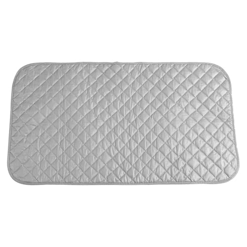 HERCHR Magnetische Bügelmatte, Decke, Bügelunterlage Für Tisch, Bügelbrett Hitzeabweisende Bügeltischauflage Faltbares Und Tragbar Reise Bügelunterlage Bügelbrett Bügeldecke 48 X 85cm von HERCHR