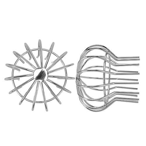 Dachrinnen Laubschutz, Fallrohrschutz Regenrinnen Laubschutz, Dachrinnenschutz, Edelstahl-Filtersieb Für Runde Fallrohrschutz, Ballonförmiger Fallrohrfilter-Abflussschutz, Stoppt Blätter(50 Tube) von HERCHR