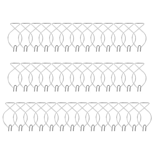 HERCHR Drop Deckenclips, 40 Stück Deckenhaken Clips Deckenhaken Deckenaufhänger Haken Metall Automatischer Rückprallhaken Deckenhaken für Hochzeit im Büro HERCHR Drop Deckenclips, 40 Stück Deckenhaken Clips Deckenhaken Deckenaufhänger Haken Metall Automatischer Rückprallhaken Deckenhaken für Hochzeit im Büro von HERCHR