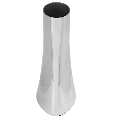 HERCHR Edelstahl-Blumenvase, Metallvase Silber, Vase, Hochzeits-Mittelstücke für Tisch, Tischvase, Tischblumenhalter, Blumenständer für Heimdekoration von HERCHR