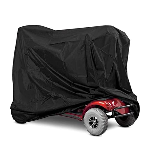 HERCHR Elektromobil Abdeckhauben Fensterabdeckung Seniorenmobil Abdeckung Mobilitätsroller Wasserfest Im Freien 140×66×91cm Regenponcho Für Elektromobil, Wasserdichte Regenschutz Für Rollstuhl von HERCHR