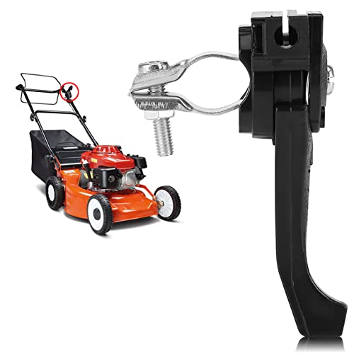 HERCHR Rasenmäher Drossel klappern Fit für 19mm Lenker, Universal Rasenmäher Drossel-Steuer-Hebel mit Schraube HERCHR Rasenmäher Drossel klappern Fit für 19mm Lenker, Universal Rasenmäher Drossel-Steuer-Hebel mit Schraube von HERCHR